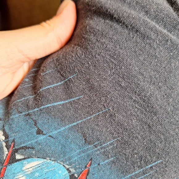 Dark Blue Batman Graphic T-Shirt - Picture 4 of 4